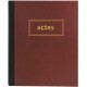 Libro de Actas de Hojas Móviles - Color Bordeus (Modelo 2 - 50 hojas - Català)